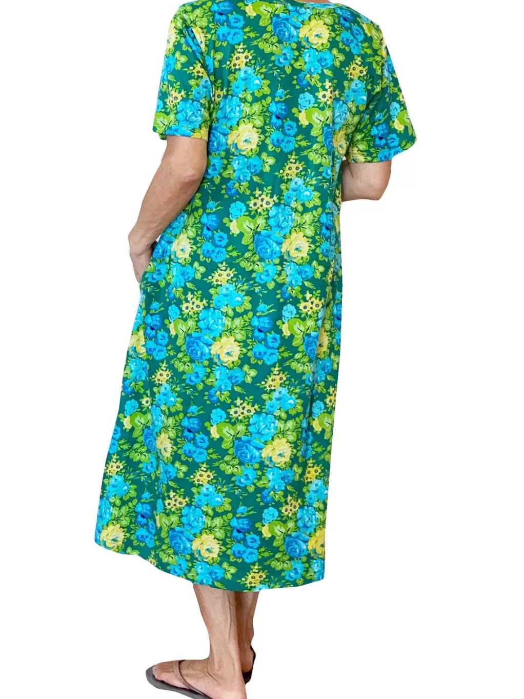 La Cera™ La Cera Floral Printed A-Line Dress - Plus Size