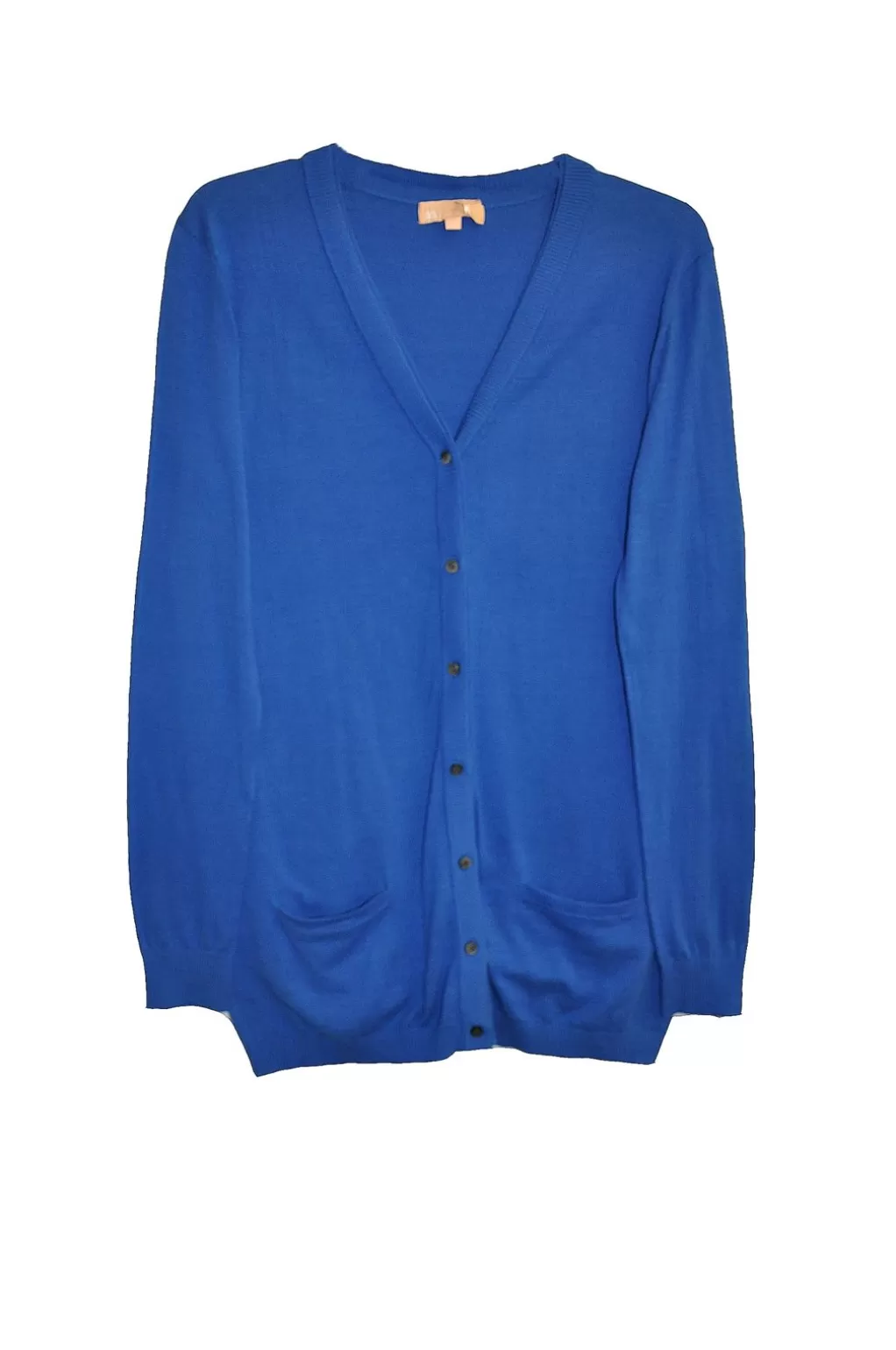 La Cera™ La Cera Long Sleeve Boyfriend Cardigan - Plus Size