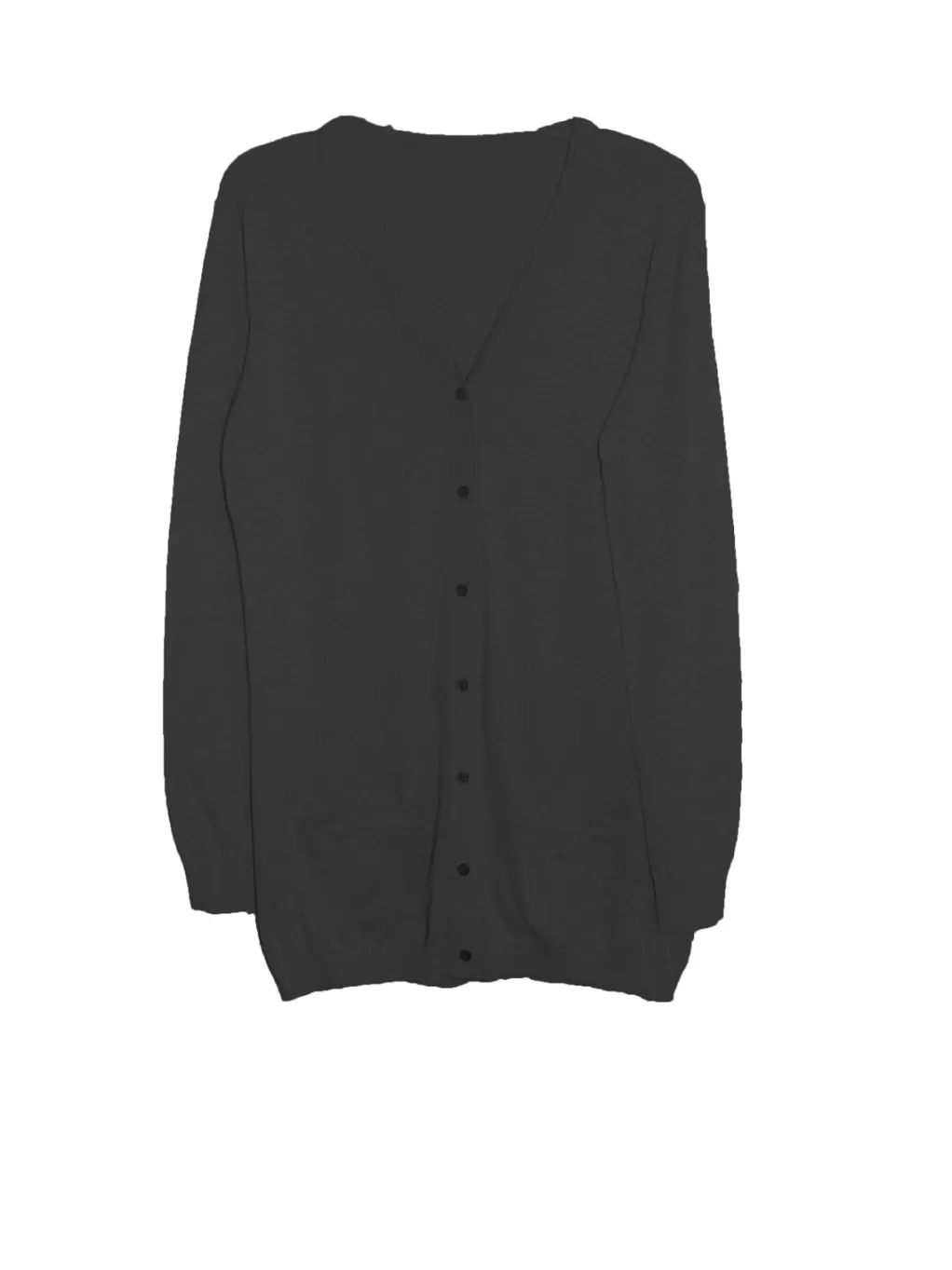 La Cera™ La Cera Long Sleeve Boyfriend Cardigan - Plus Size
