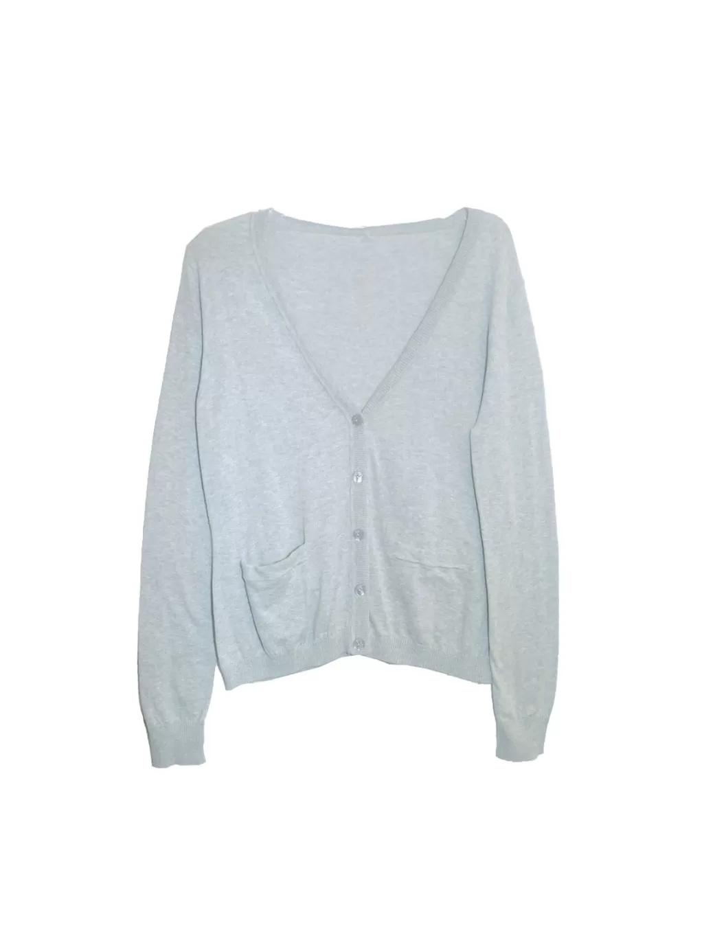La Cera™ La Cera Long Sleeve Cardigan With Pockets - Plus Size