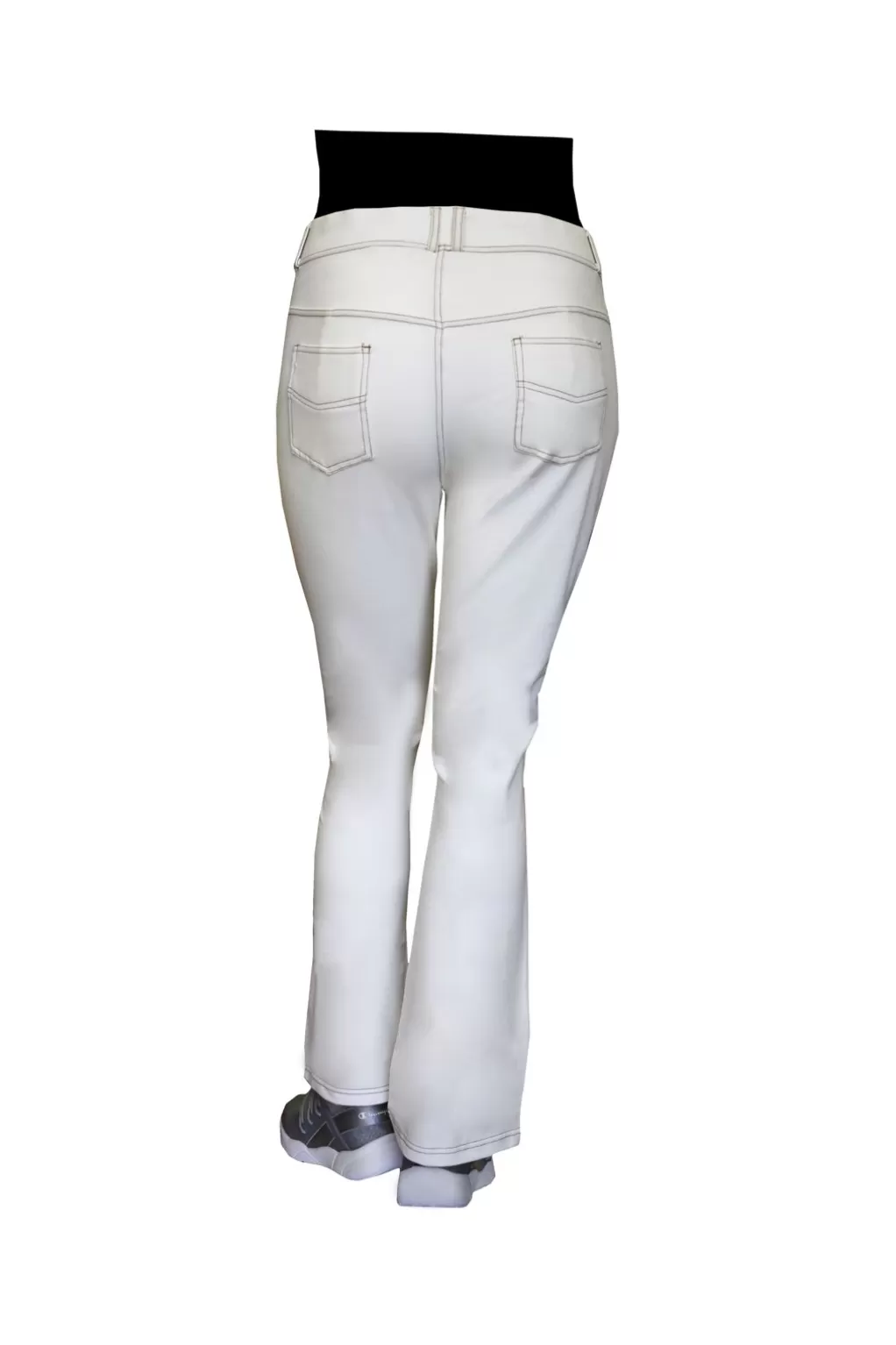 La Cera™ La Cera Plus Size Stretch Knit Boot Cut Pant