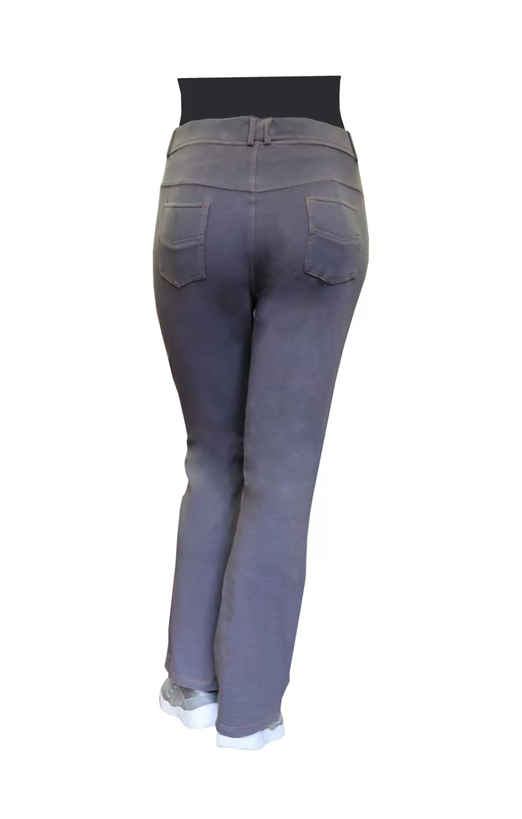 La Cera™ La Cera Plus Size Stretch Knit Boot Cut Pant