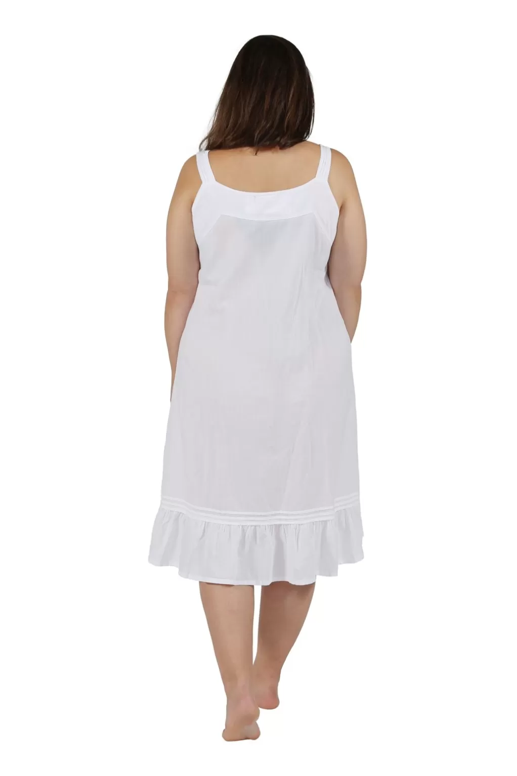 La Cera™ La Cera Plus Size Vintage Pinafore Gown