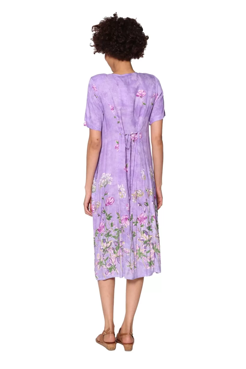 La Cera™ Plus Size La Cera Button Front Short Sleeve Dress
