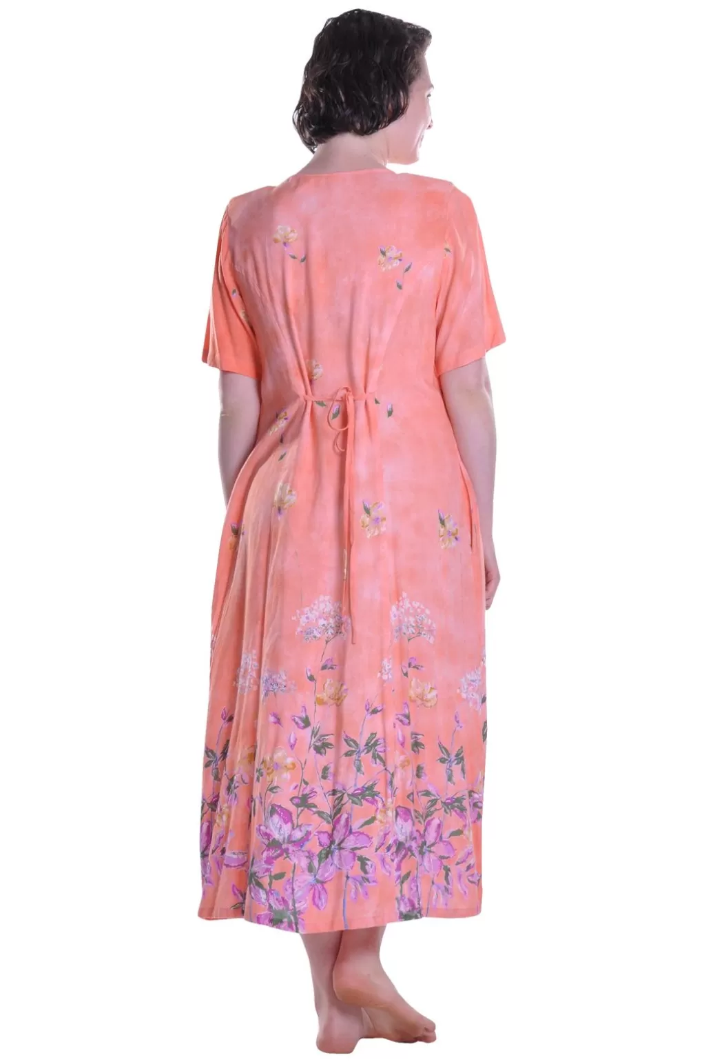 La Cera™ Plus Size La Cera Button Front Short Sleeve Dress