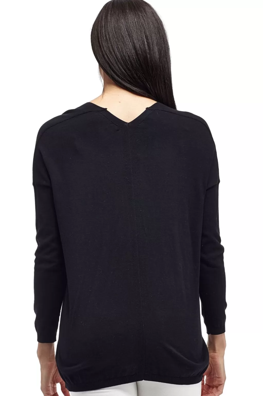 La Cera™ Plus Size La Cera Long Sleeve Pullover Sweater With Pocket