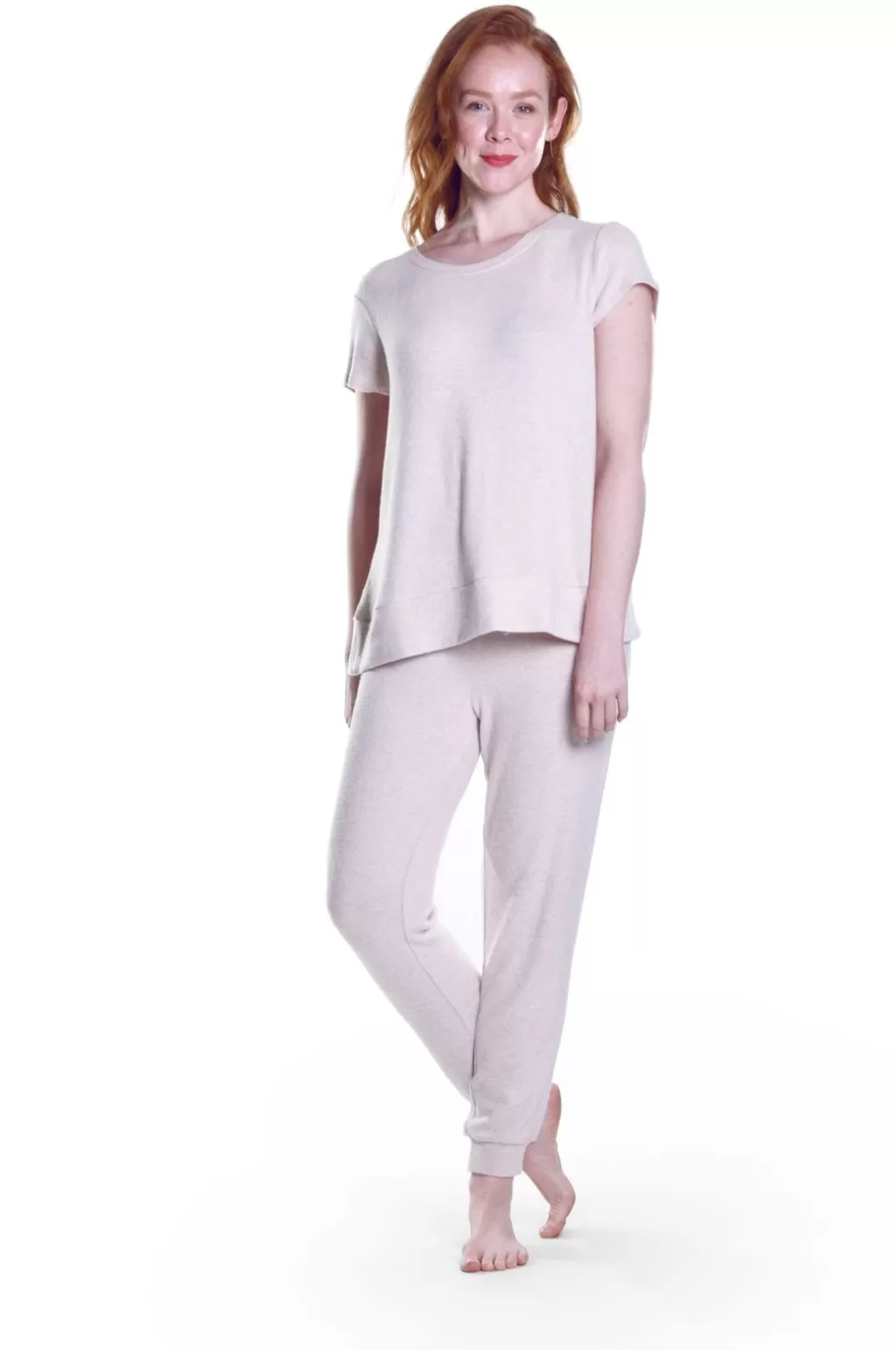 La Cera™ The Comfort Collection Cap Sleeve Plus Size Tee