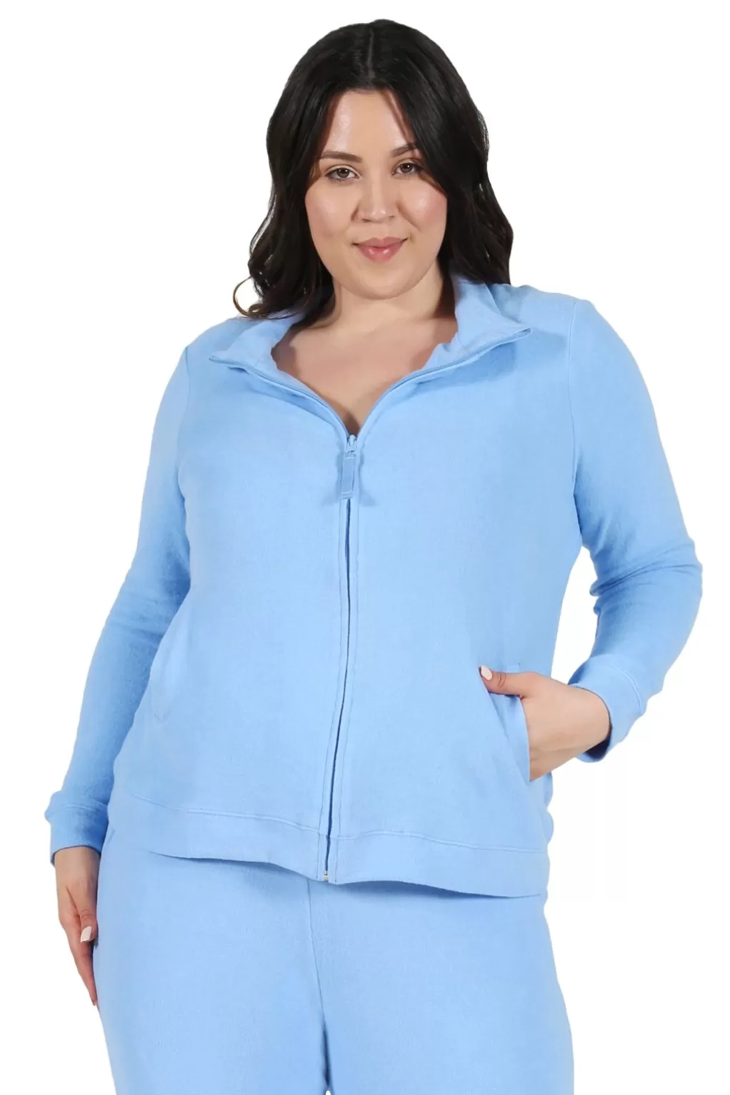 La Cera™ The Comfort Collection Flip Plus Size Jacket