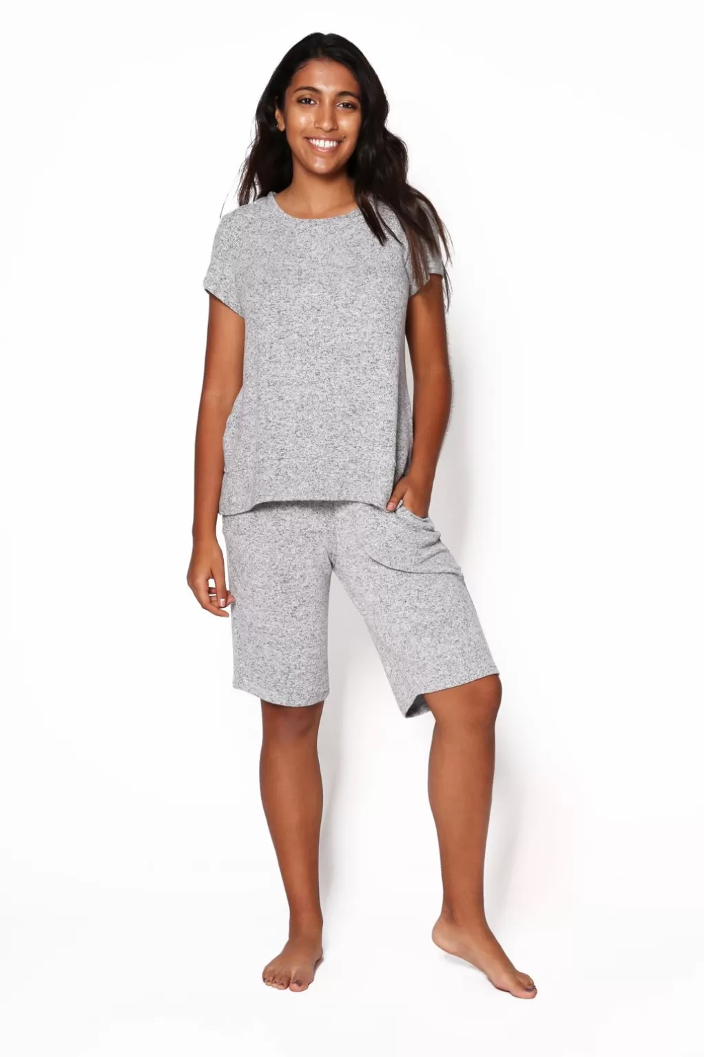 La Cera™ The Comfort Collection Plus Size Jam Shorts