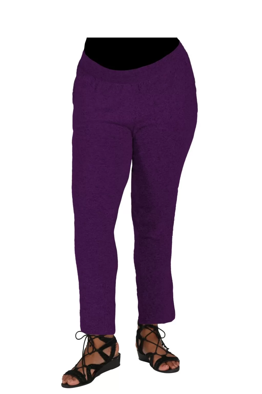 La Cera™ The Comfort Collection Plus Size Slim Pant