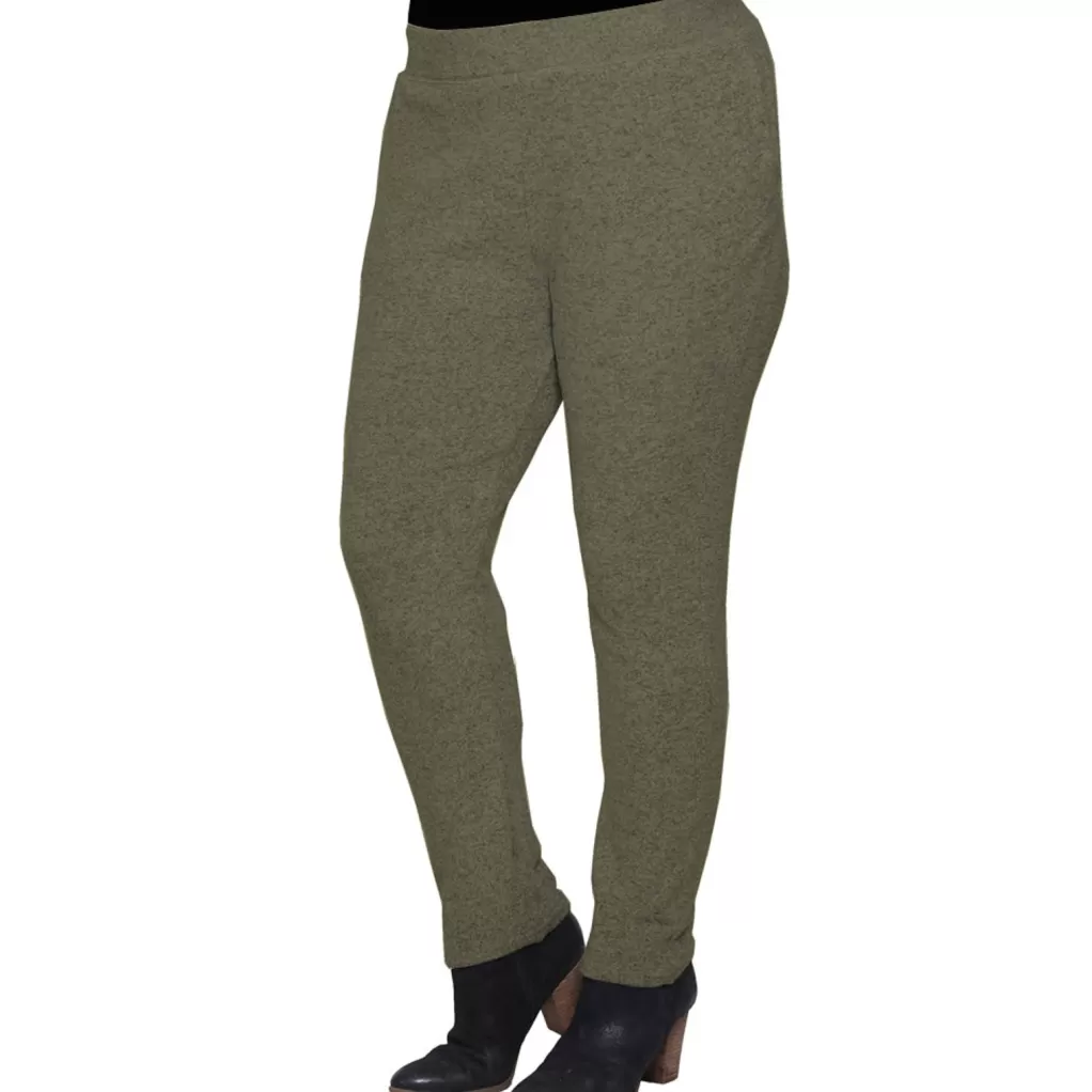 La Cera™ The Comfort Collection Plus Size Slim Pant