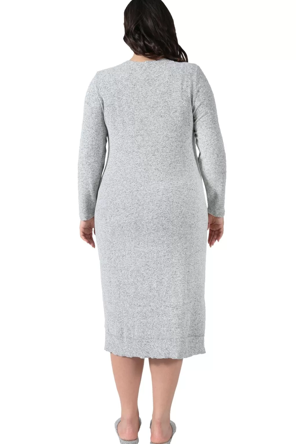 La Cera™ The Comfort Collection Plus Size Snap Gown