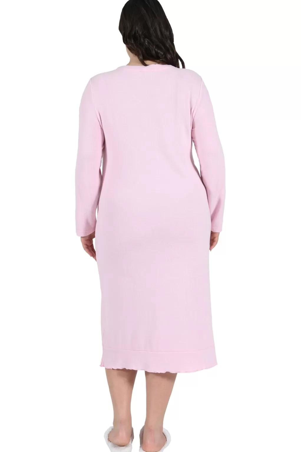 La Cera™ The Comfort Collection Plus Size Snap Gown