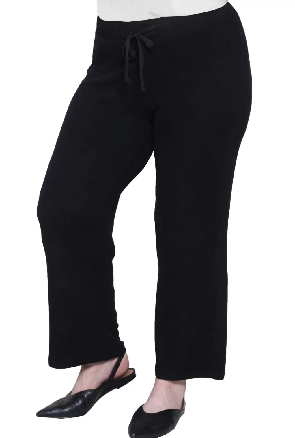 La Cera™ The Comfort Collection Plus Size Wide Leg Pants